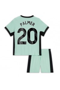 Chelsea Cole Palmer #20 Jalkapallovaatteet Lasten Kolmas peliasu 2023-24 Lyhythihainen (+ Lyhyet housut)